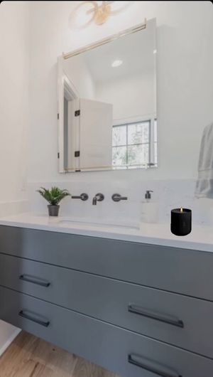 renovated bathroom