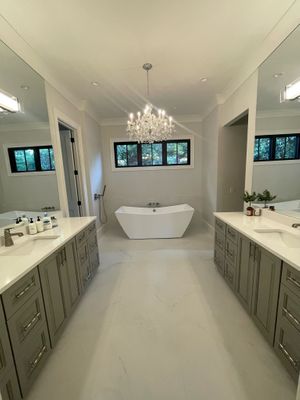 renovated bathroom