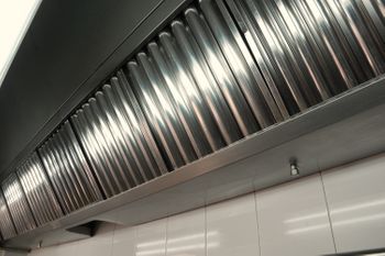 Exhaust systems, hood filters detail in a professional kitchen.jpg