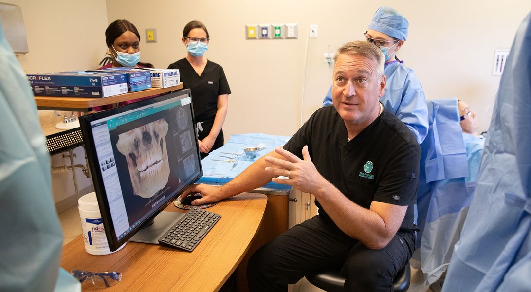 dentists working dentists working