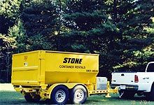 Stone Container Rentals residential dumpster