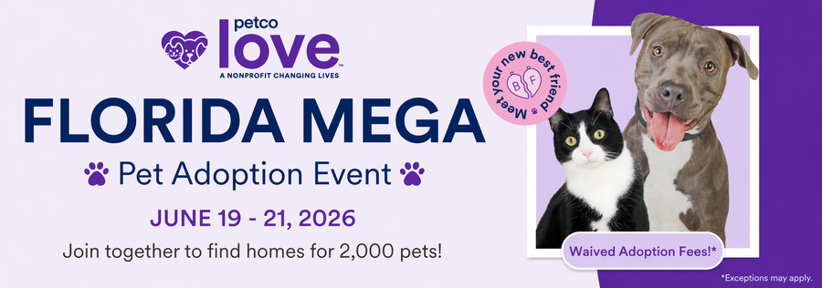 Petco Love Florida MEGA Pet Adoption Event
