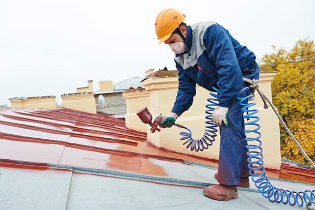 roofer painting