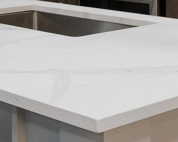 closeup of a residential countertop