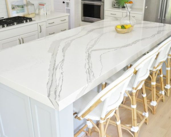 Installed QUARTZ COUNTERTOPS in a residential kitchen