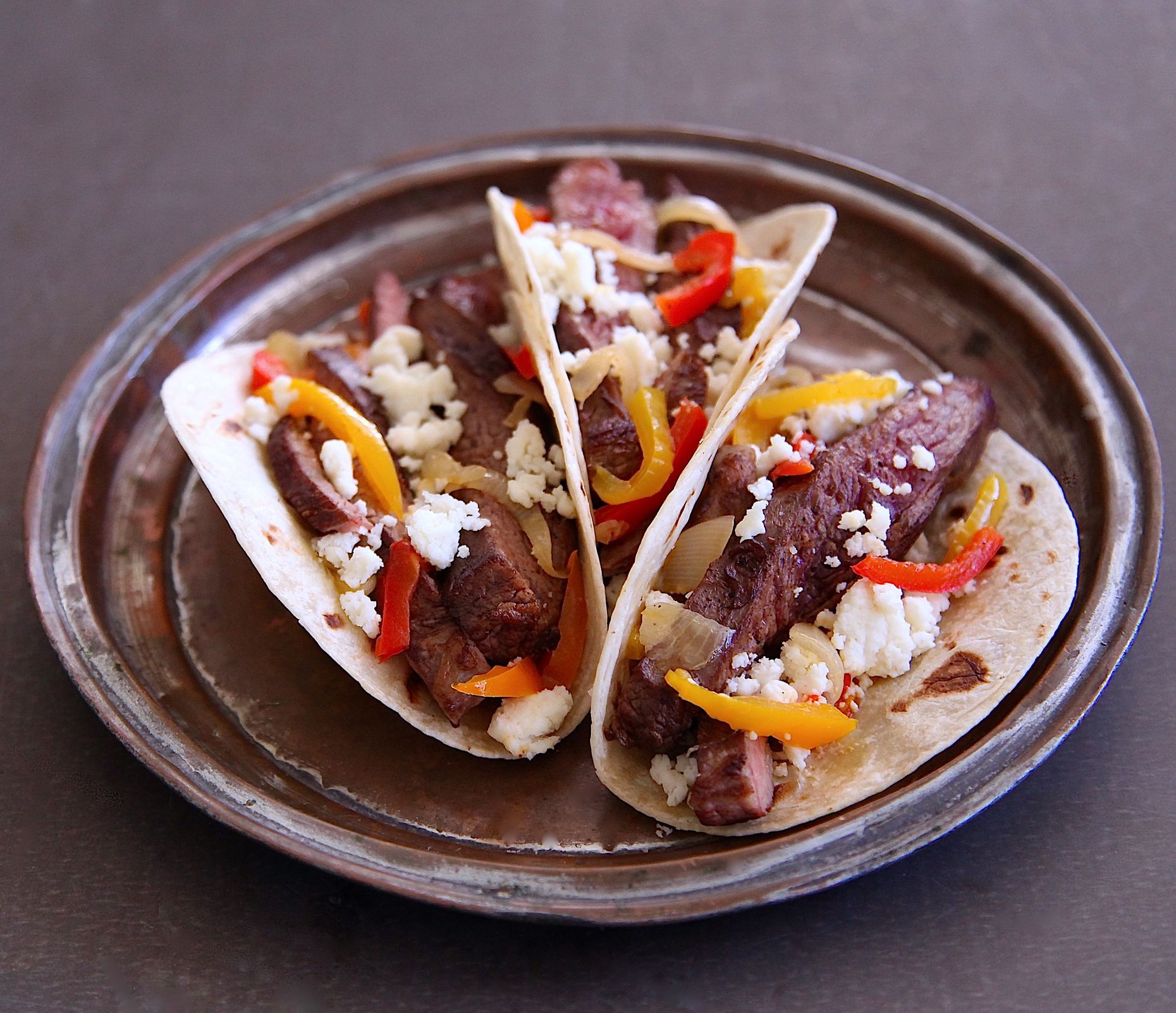 Beef Fajita Tacos