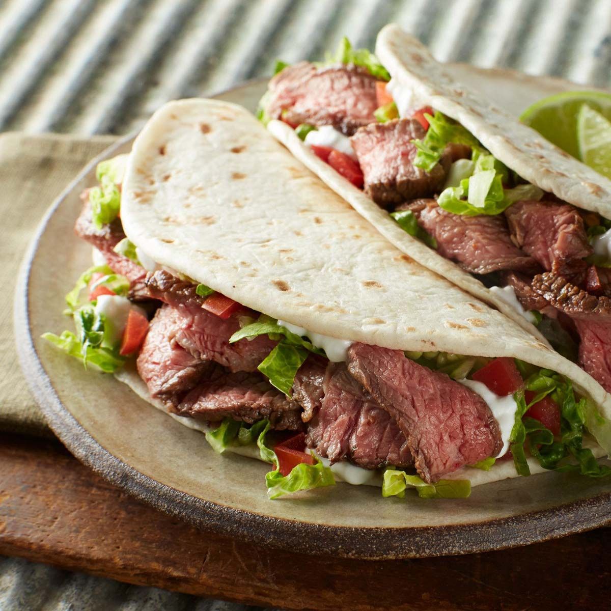 Beef Steak Soft Tacos