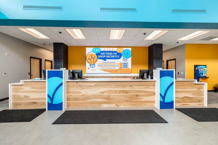 Credit union teller stations for Superior Choice in Hayward, WI - Hoeft Builders
