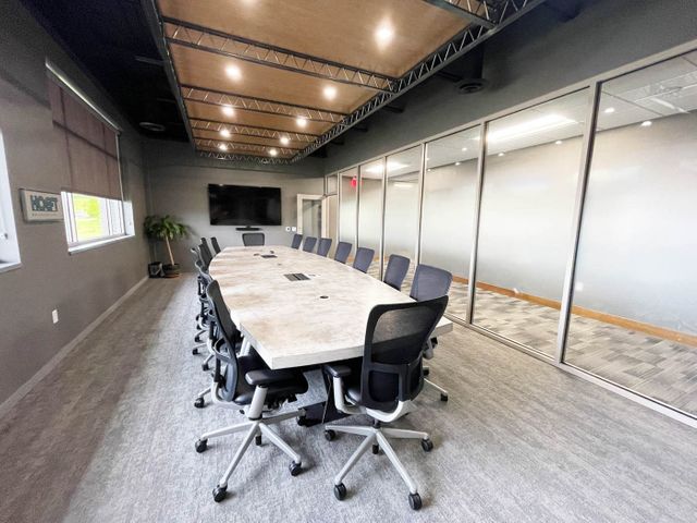 Conference room at Hoeft Builders in Altoona, WI