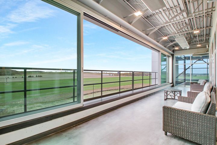 Office balcony construction at Elite Extra in Eau Claire, WI - Hoeft Builders