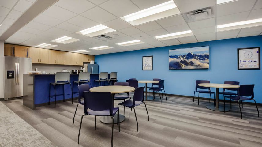 Breakroom renovation at Superior Choice Credit Union in Superior, WI - Hoeft Builders