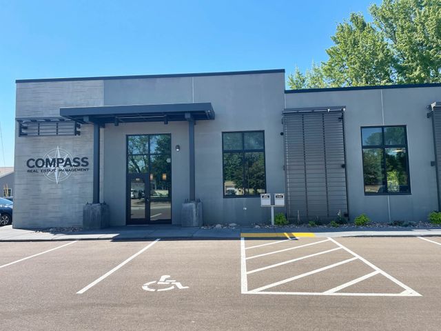 Office exterior for Compass Real Estate Management in Eau Claire, WI - Hoeft Builders