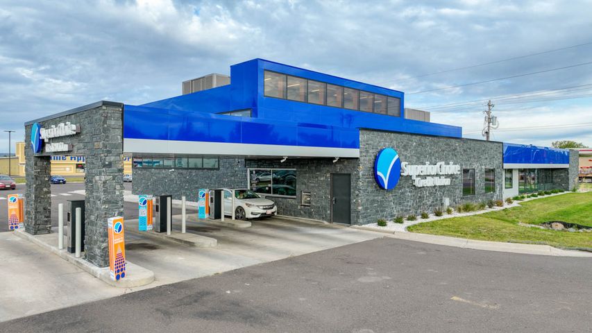 Superior Choice Credit Union exterior renovation - Hoeft Builders