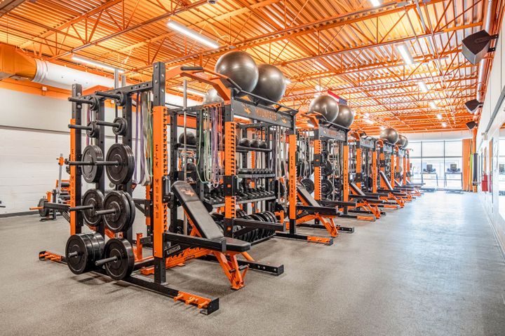 Fitness room construction at Elk Mound High School in northwest, WI - Hoeft Builders