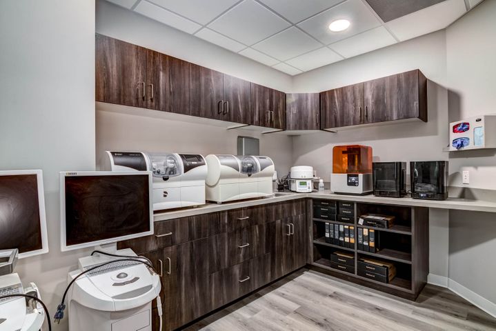 Sterilization room at Martin Dental in Altoona, WI - Hoeft Builders