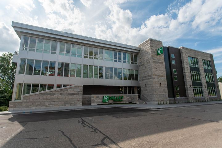 Office exterior construction for Valley Companies in Hudson, WI - Hoeft Builders