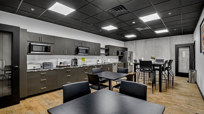 Breakroom at Asher Lasting Exteriors in Chippewa Falls, WI - Hoeft Builders