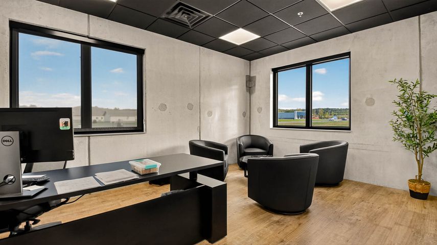 New office construction for Asher Lasting Exteriors in Chippewa Falls, WI - Hoeft Builders