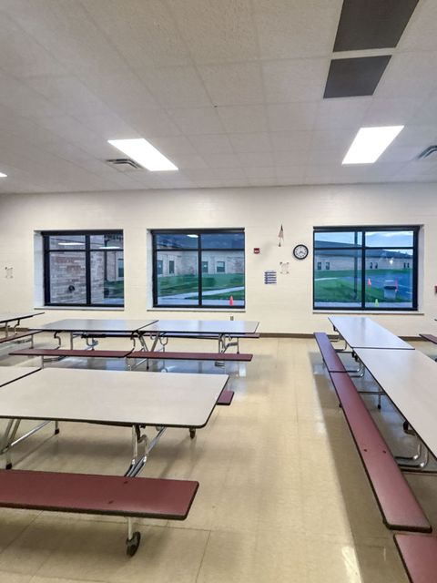 Cafeteria remodel at Boyceville School District in northwest Wisconsin - Hoeft Builders