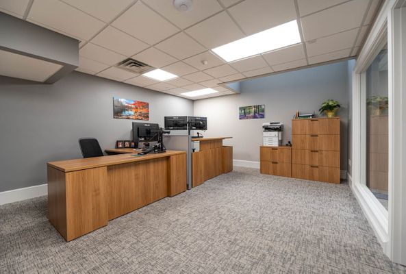 Office remodel at Northwestern Bank in Chippewa Falls, WI - Hoeft Builders