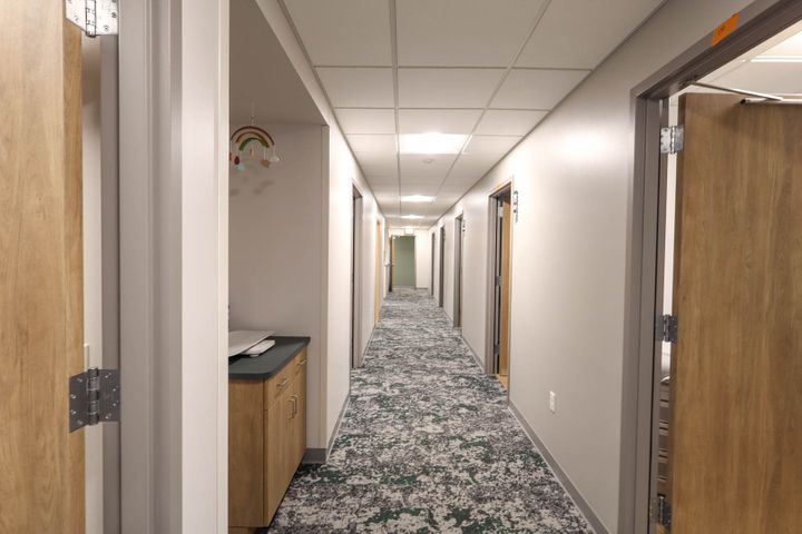 Interior renovation at Oakleaf Pediatrics in Eau Claire, Wisconsin, general contractor Hoeft Builders Interior renovation at Oakleaf Pediatrics in Eau Claire, WI - Hoeft Builders