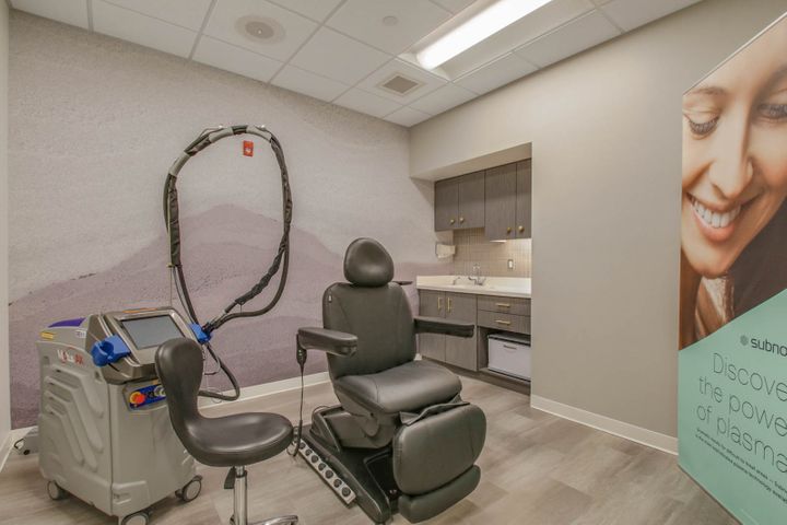 Medspa clinic room construction in Altoona, WI - Hoeft Builders