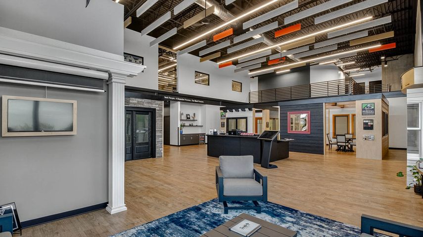 Showroom at Asher Lasting Exteriors in Chippewa Falls, WI - Hoeft Builders