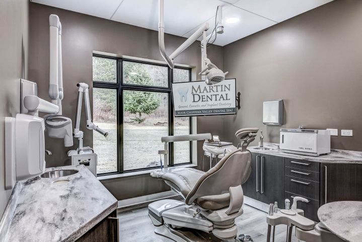 Treatment space at Martin Dental in Altoona, WI - Hoeft Builders