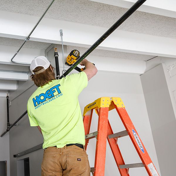 general contractor at work
