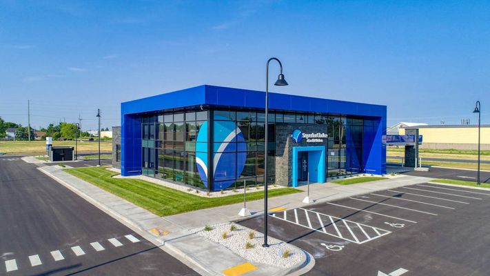 Superior Choice Credit Union's new branch in Rice Lake, WI - Hoeft Builders
