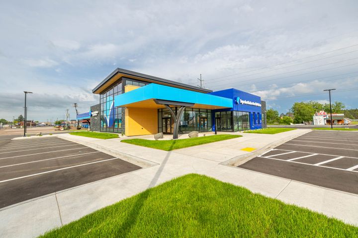 New Credit Union Construction in Hayward, Wisconsin - Hoeft Builders