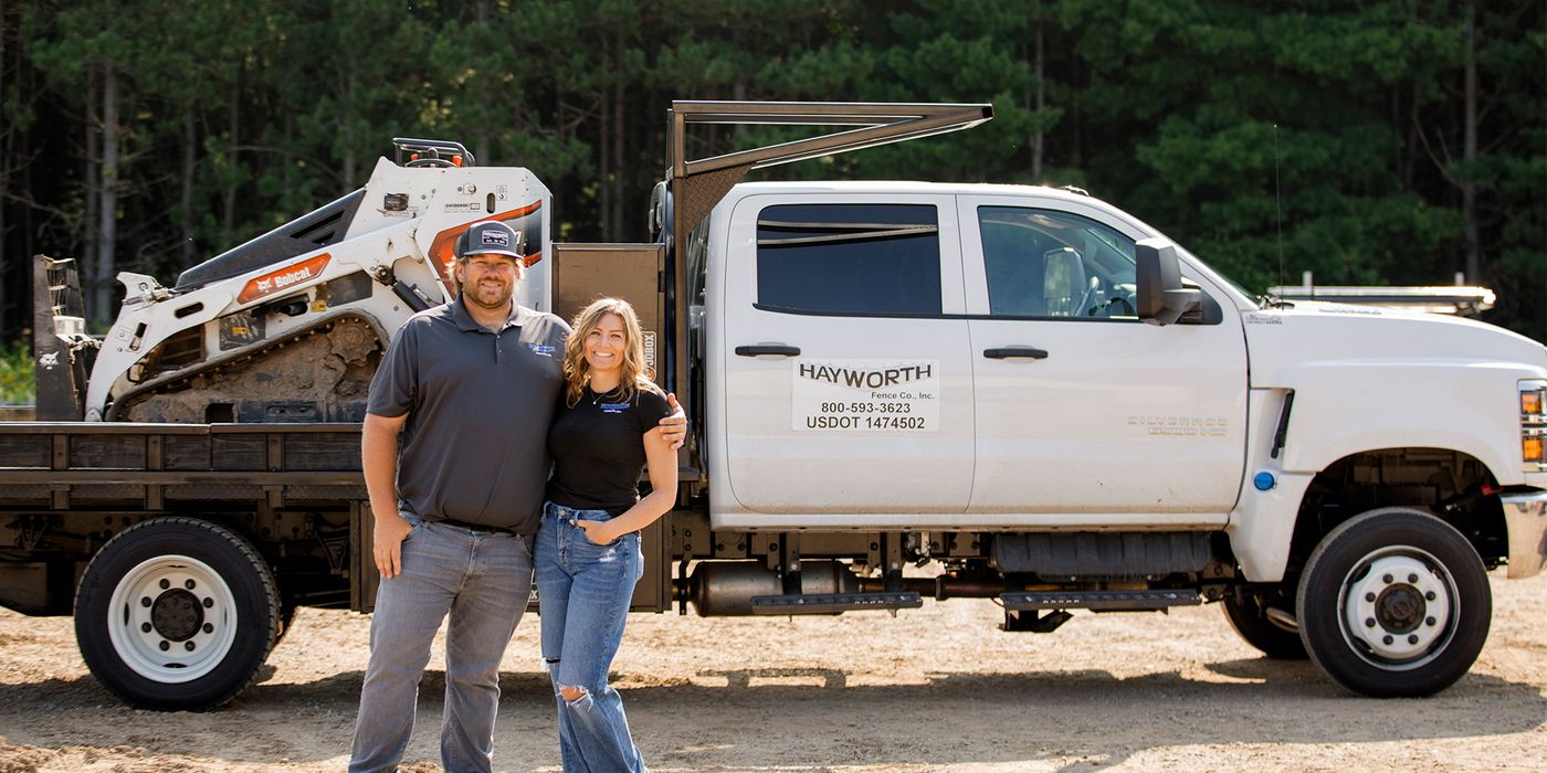 Hayworth Fence truck