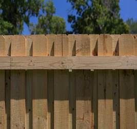 wood fence