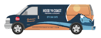 branded Hood to Coast service van