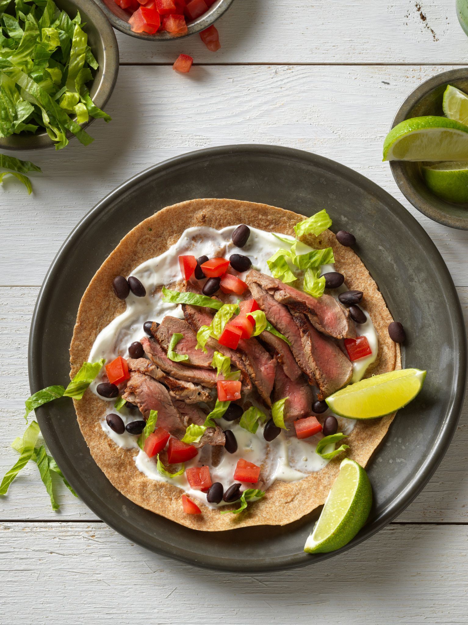 Mexican Steak Soft Tacos
