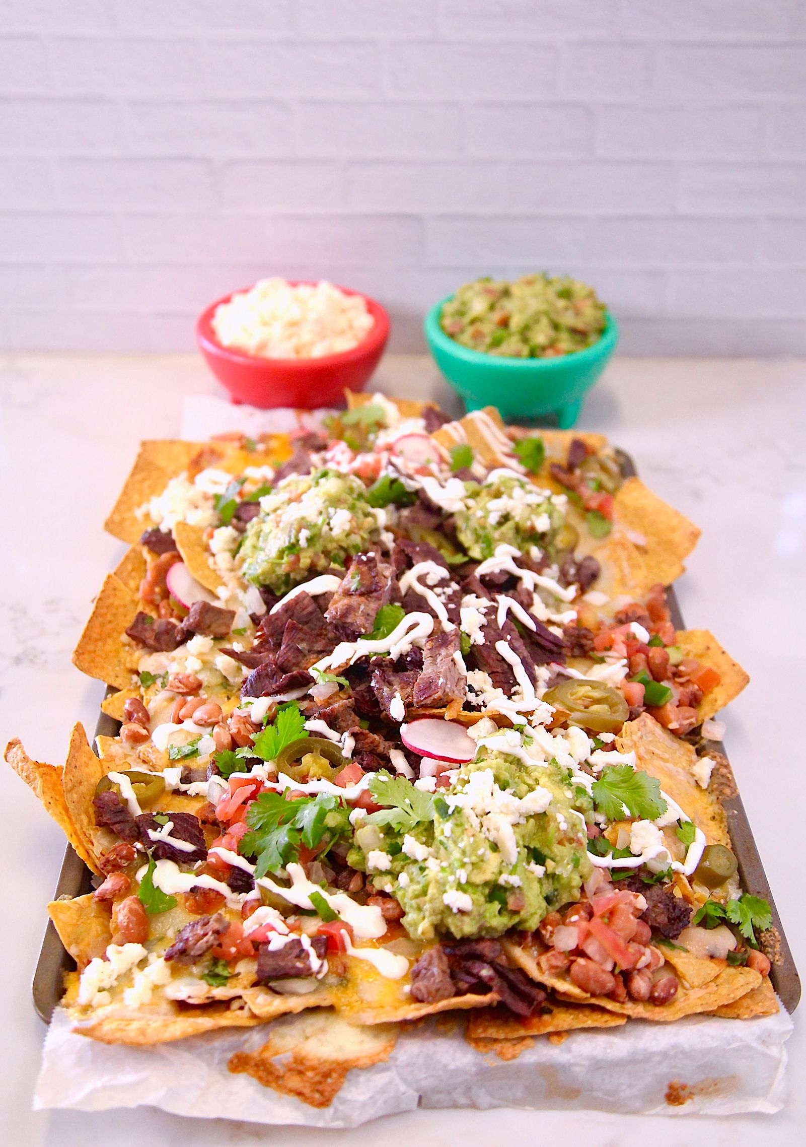 Beef Sheet Pan Nachos
