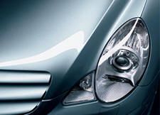 Image of a clean and clear headlight