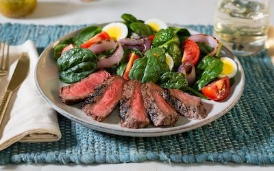 Garlic & Herb Steak Salad