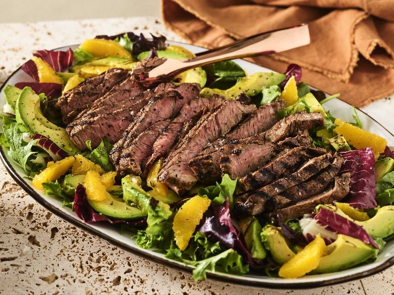 Cali-Avocado Steak Salad