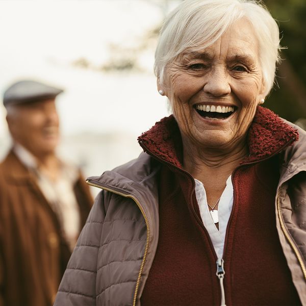senior citizens smiling
